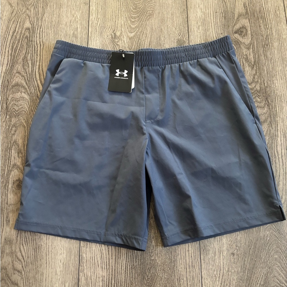 Under Armour Navy Blue Athletic Shorts